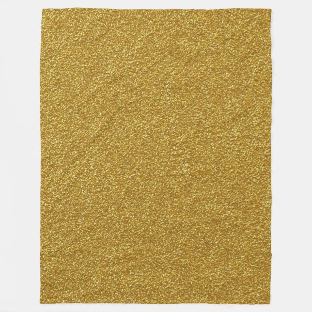 Cobertor De Velo DOURADO FLAKE Fleece Blanket (Frente)