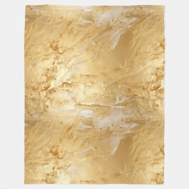 Cobertor De Velo Dourado pintado (Frente)
