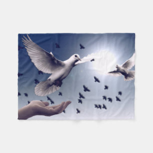 Cobertor De Velo Dove Hand Trust