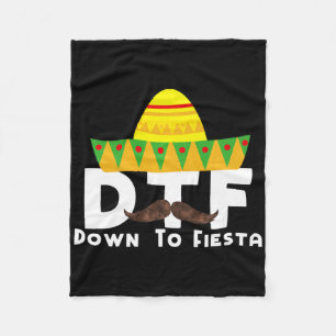 Cobertor De Velo Down To Fiesta - Cinco De Mayo Costume Party Outfi