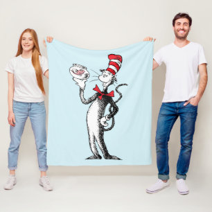 Cobertor De Velo Dr. Seuss Gato no Chapéu & Krinklebine