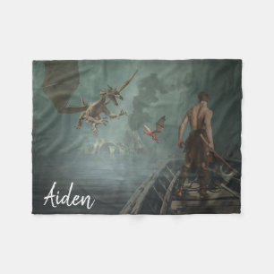 Cobertor De Velo Dragão