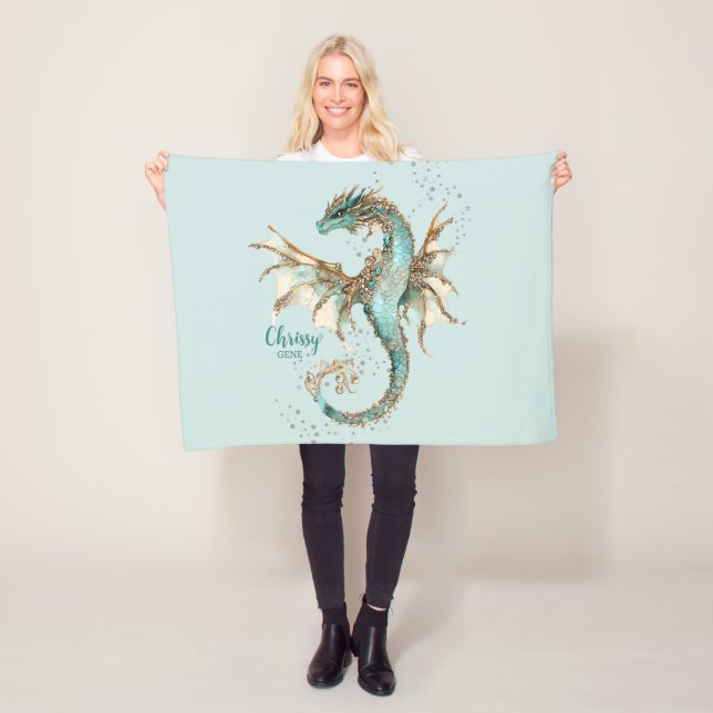 Cobertor De Velo Dragão Novo Bebê (In Situ)