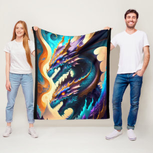 Cobertor De Velo Dragon Realm 3