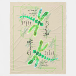 Cobertor De Velo Dragonfly | Granelado Khaki