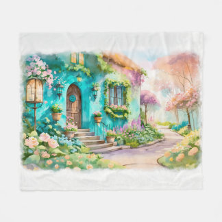 Cobertor De Velo Dream Cottage em Bloomlight - 50x60 Throw Blanket