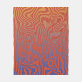 Cobertor De Velo Dream Flow l Abstract Trippy Pattern - No. 01