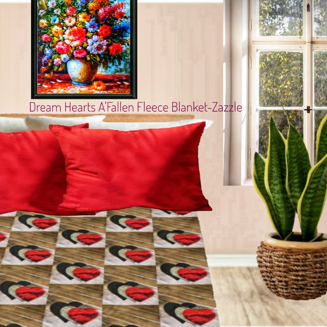 Cobertor De Velo Dream Hearts A' Fallen (Criador carregado)