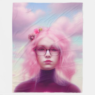 Cobertor De Velo Dreamy Rosa