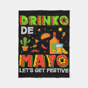 Cobertor De Velo Drinko De Mayo Vamos Ficar Festivos Cinqo De Mayo
