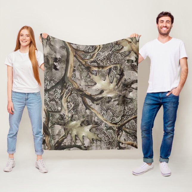 Cobertor De Velo Dry Leaves Camo for Hunters (In Situ)