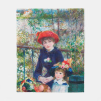 Duas Irmãs - Pintura Impressionista Renoir