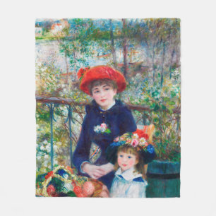 Cobertor De Velo Duas Irmãs - Pintura Impressionista Renoir