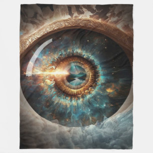 Cobertor De Velo Dubman Designs: Olho de Deus, Rio de Esperança