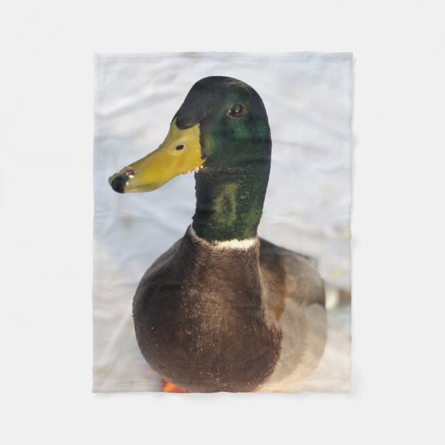 Cobertor De Velo Duck Fleece Blanket (Frente)