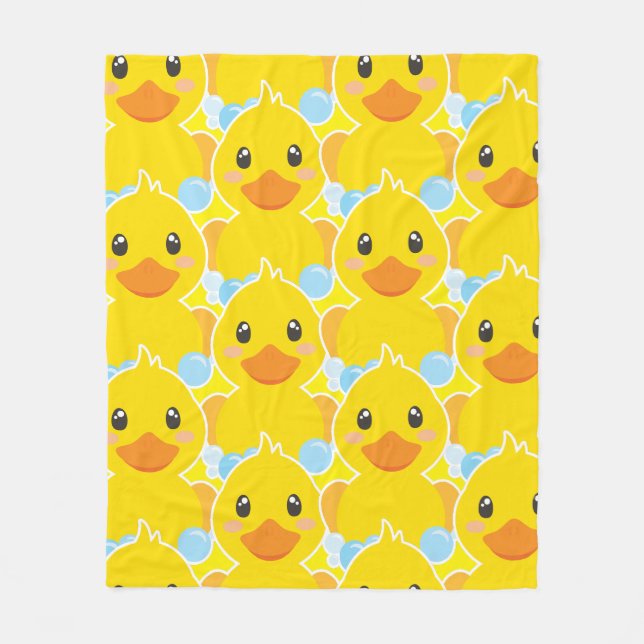 Cobertor De Velo Ducky Fleece Blanket (Frente)