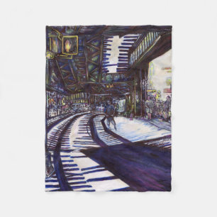 Cobertor De Velo Dusting the Piano