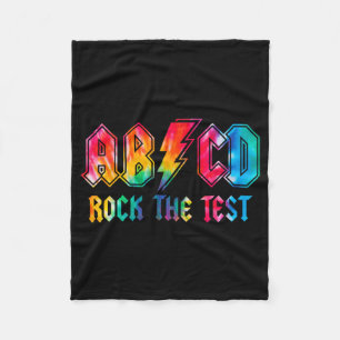 Cobertor De Velo Dye Rock The Test Day Exam For Teacher Stu