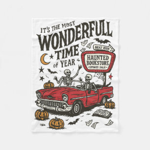 Cobertor De Velo É a época mais maravilhosa do ano do Halloween Ske