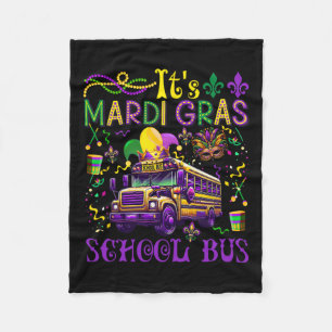 Cobertor De Velo É a equipe de motoristas de ônibus da Mardi Gras, 