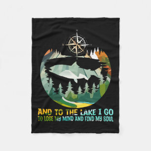 Cobertor De Velo E Ao Lago Eu Vou Ao Perder Minha Mente Acampar Pei