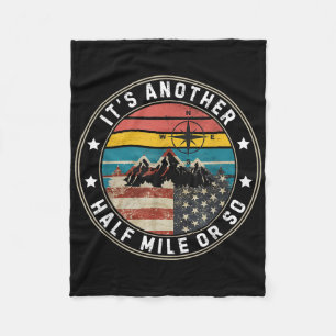 Cobertor De Velo É Mais Meia Milha Ou Mais Bandeira Americana Vinta
