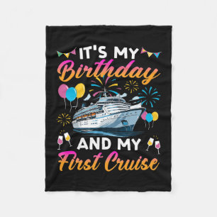 Cobertor De Velo É Meu Aniversário E Meu Primeiro Aniversário De Cr