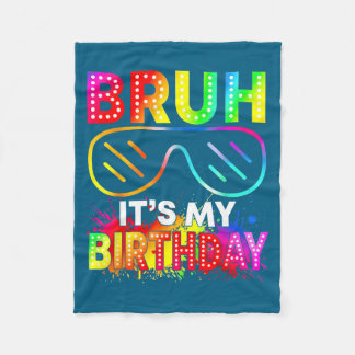 Cobertor De Velo É Meu Aniversário Menino Menina Solteiros Brilhant