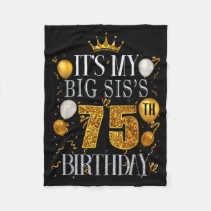 Cobertor De Velo É o 75º Aniversário da Minha Irmã Mais Velha Feliz