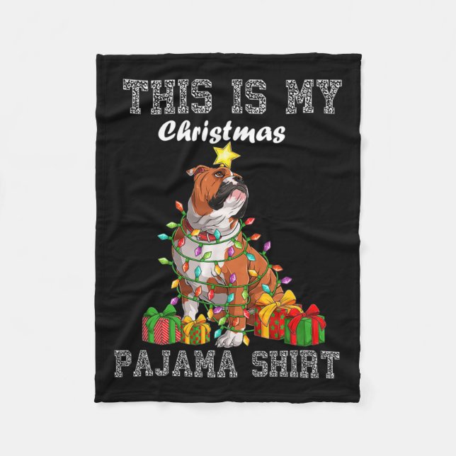Cobertor De Velo É O Meu Pajama De Natal (Frente)