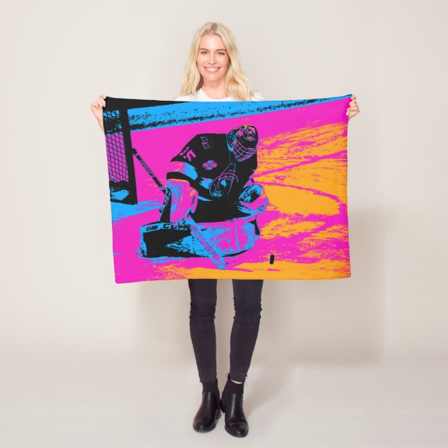 Cobertor De Velo E o Puck para aqui! - Ice Hockey Goalie (In Situ)