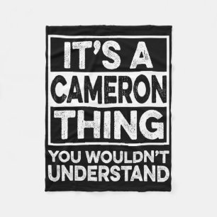 Cobertor De Velo É Uma Coisa de Cameron Que Você Não Iria Entender