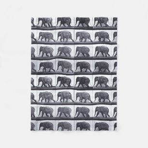 Cobertor De Velo EADWEARD MUYBRIDGE: Cobertura Fleecy de passeio do