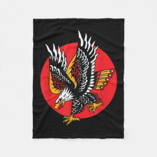Cobertor De Velo Eagle American Traditional Tattoo Ink Old School F