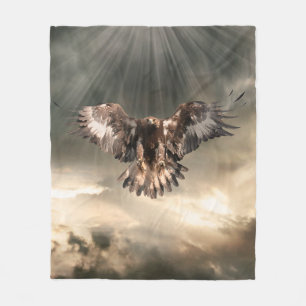 Cobertor De Velo Eagle dourado