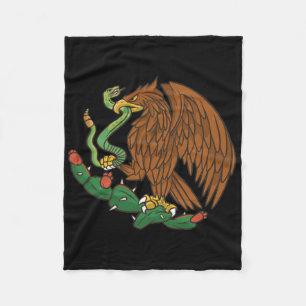 Cobertor De Velo Eagle Emblem México Bandeira Mexicana Cinco De May