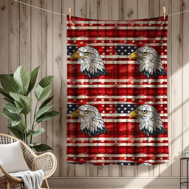 Cobertor De Velo Eagle & Flag Throw Celebrate America in Comfort (Eagle & Flag Throw Celebrate America in Comfort)