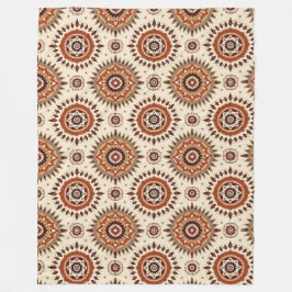 Cobertor De Velo Earthen Radiance Mandala