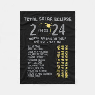 Cobertor De Velo Eclipse Solar 2024 Totalidade abril 8 Homens Mulhe