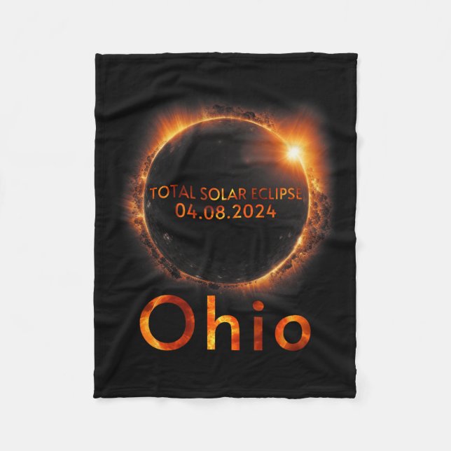 Cobertor De Velo Eclipse Solar Total abril 8 2024 Eclipes Solares d (Frente)