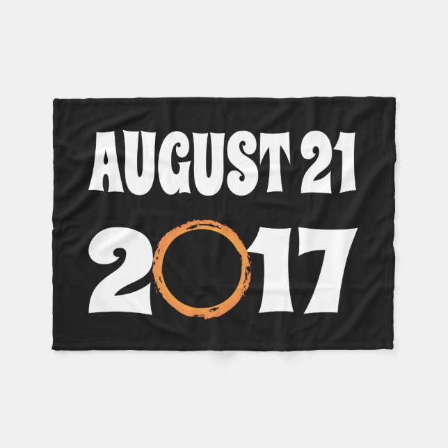 Cobertor De Velo Eclipse Solar Total agosto 21 2017 (Frente (Horizontal))