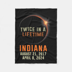 Cobertor De Velo Eclipse Solar Total De Indiana Duas Vezes Na Vida 