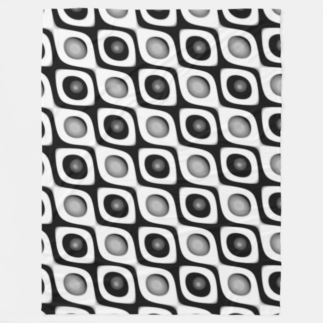 Cobertor De Velo Eco Sphere 8k Seamless Pattern Blanket (Frente)