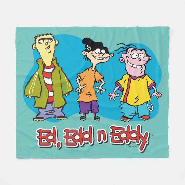 Cobertor De Velo Ed, Edd, n Eddy Smiling (Frente (Horizontal))
