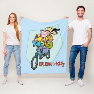 Cobertor De Velo Ed, Edd, um Eddy numa bicicleta