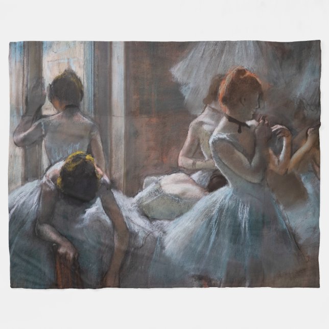 Cobertor De Velo Edgar Degas - Dançarinas (Frente (Horizontal))