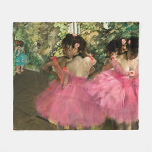 Cobertor De Velo Edgar Degas - Dançarinas em rosa