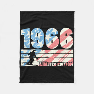 Cobertor De Velo Edição Limitada Ano de Nascimento 1966 Esqui Estil