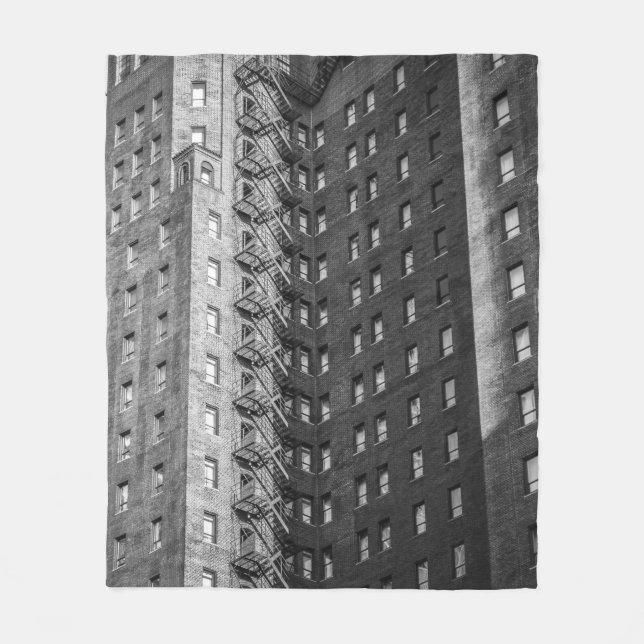 COBERTOR DE VELO EDIFÍCIOS CONCRETOS DE CINZAS E NEGROS (Frente)