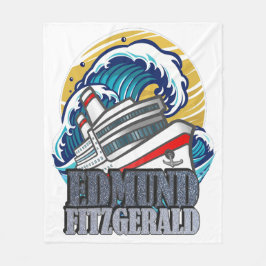 Cobertor De Velo Edmund Fitzgerald | Tributo ao Navio Lendário
